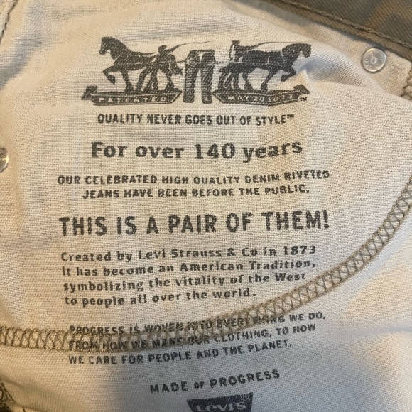 Men’s Levi Jeans Size 34x34 - Picture 4 of 4